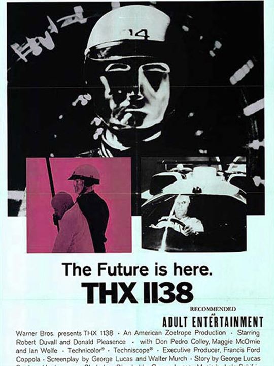 THX 1138 : Affiche Georges Lucas (II)