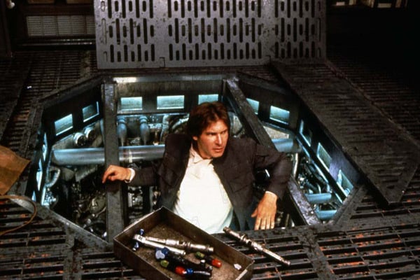 Star Wars : Episode V - L'Empire contre-attaque : Photo Irvin Kershner, Harrison Ford