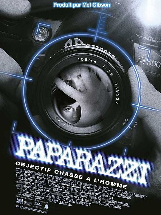 Paparazzi objectif chasse à l'homme : Affiche