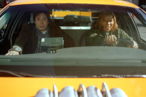 New York Taxi : Photo Jimmy Fallon, Queen Latifah