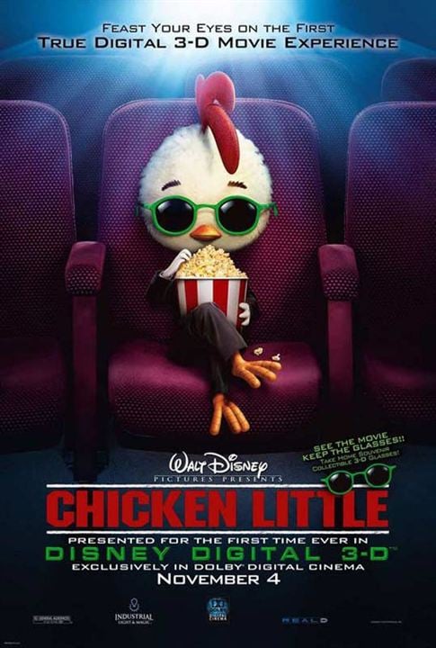 Chicken Little : Affiche Mark Dindal