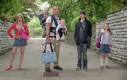 Baby-sittor : Photo Vin Diesel, Adam Shankman, Brittany Snow, Morgan York, Max Thieriot
