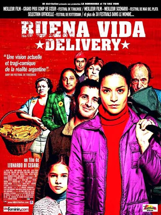 Buena Vida Delivery : Affiche Leonardo Di Cesare