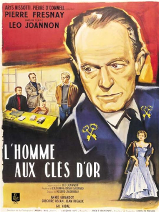 L'Homme aux clés d'or : Affiche Leo Joannon, Pierre Fresnay