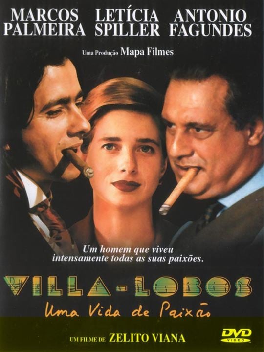 Villa-Lobos, une vie passionnée : Affiche Zelito Viana