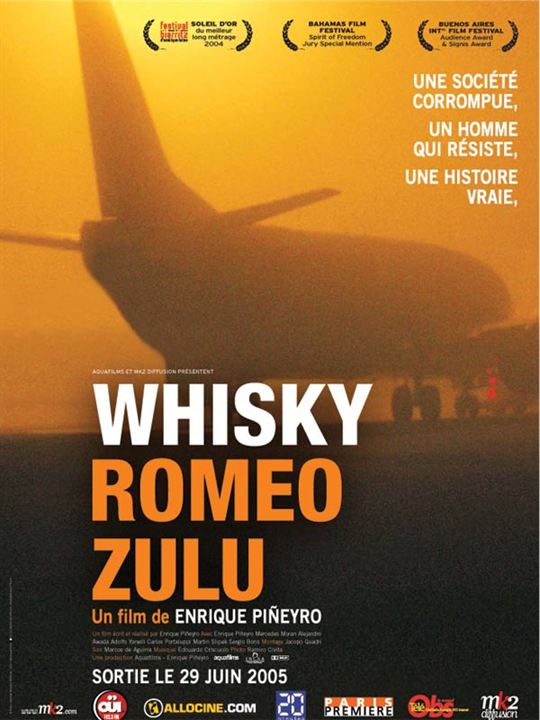 Whisky Romeo Zulu : Affiche Enrique Piñeyro
