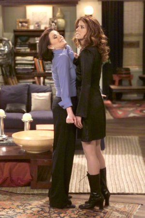 Photo Debra Messing, Megan Mullally