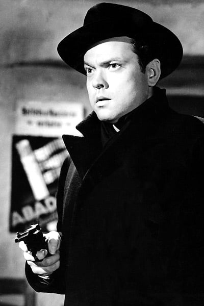 Le Troisième homme : Photo Carol Reed, Orson Welles