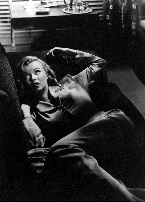 Quand la ville dort : Photo Marilyn Monroe, John Huston
