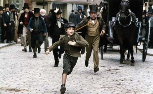 Oliver Twist : Photo Edward Hardwicke, Roman Polanski, Barney Clark