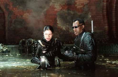 Blade 2 : Photo Wesley Snipes, Guillermo del Toro