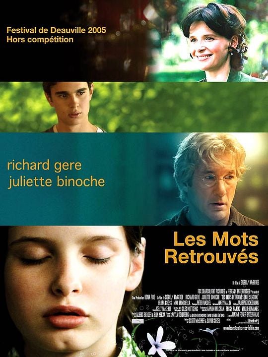 Les Mots retrouvés : Affiche