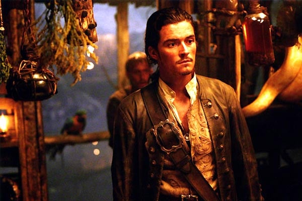 Pirates des Caraïbes : le Secret du Coffre Maudit : Photo Orlando Bloom