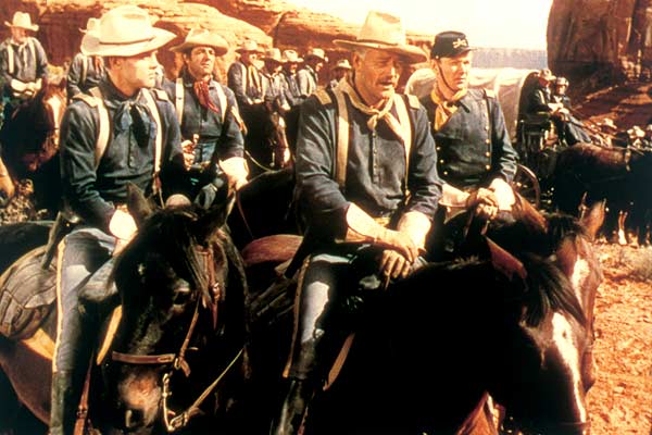 La Charge héroïque : Photo John Wayne, John Ford, John Agar