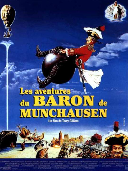 Les Aventures du baron de Münchausen : Affiche