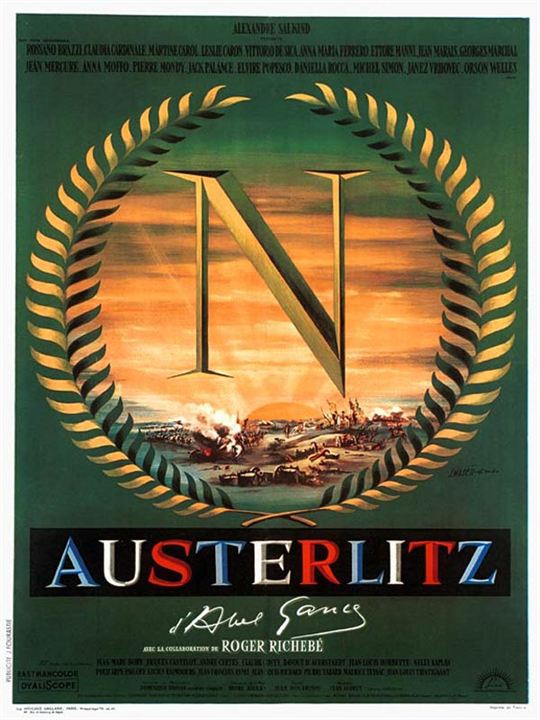 Austerlitz : Affiche Abel Gance
