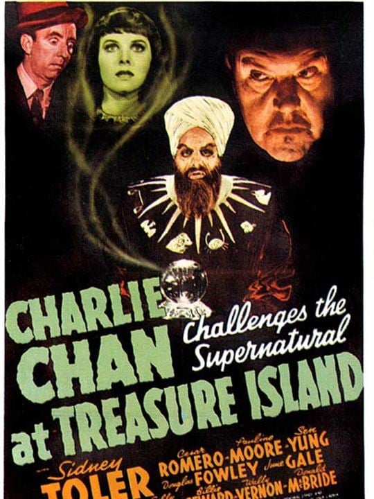 Charlie Chan et l'île au trésor : Affiche