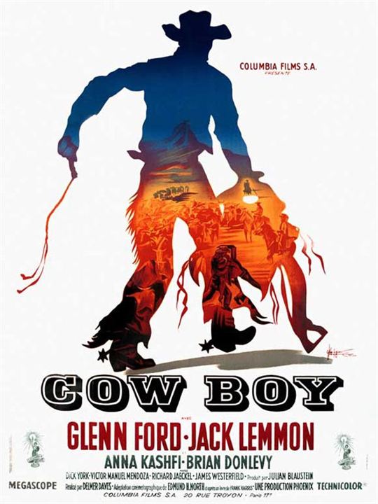 Cowboy : Affiche Delmer Daves