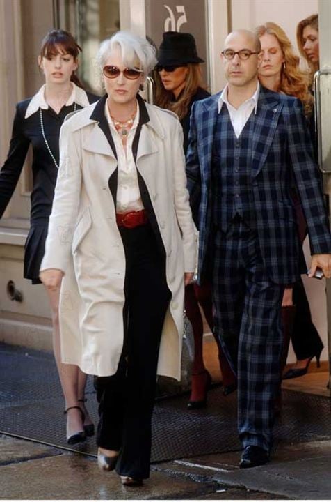 Le Diable s'habille en Prada : Photo Stanley Tucci, Anne Hathaway, David Frankel, Meryl Streep