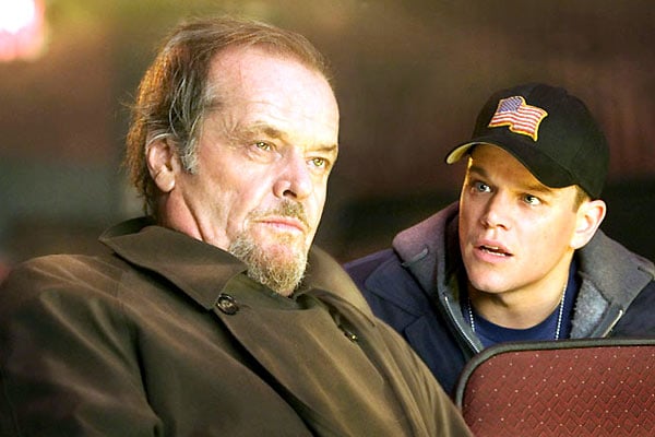 Les Infiltrés : Photo Matt Damon, Jack Nicholson