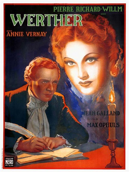 Le Roman de Werther : Affiche