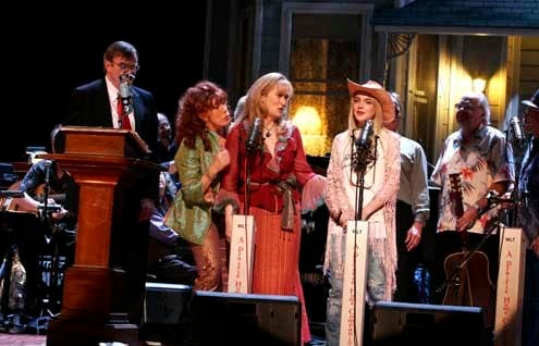 The Last Show : Photo Robert Altman, Lindsay Lohan, Lily Tomlin, Meryl Streep, Garrison Keillor