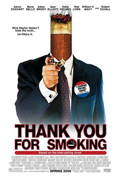 Thank you for smoking : Affiche