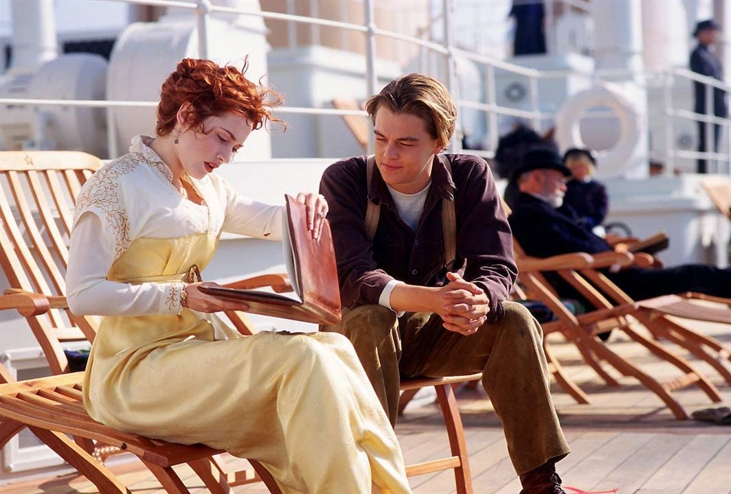 Titanic : Photo Leonardo DiCaprio, Kate Winslet