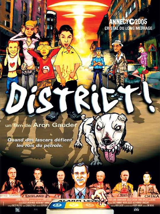 District ! : Affiche Áron Gauder