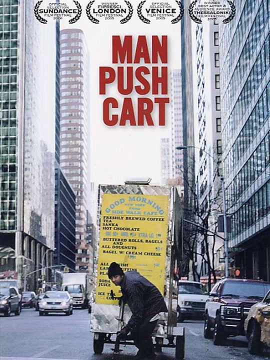 Man Push Cart : Affiche