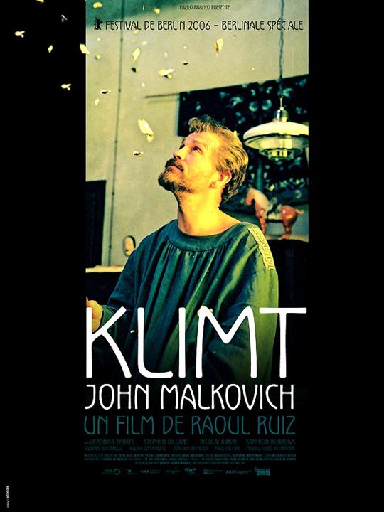 Klimt : Affiche Raoul Ruiz, John Malkovich