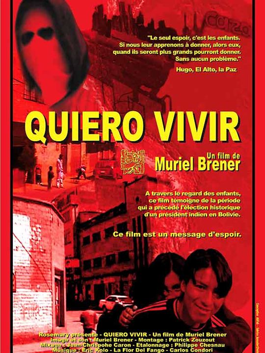 Quiero vivir : Affiche