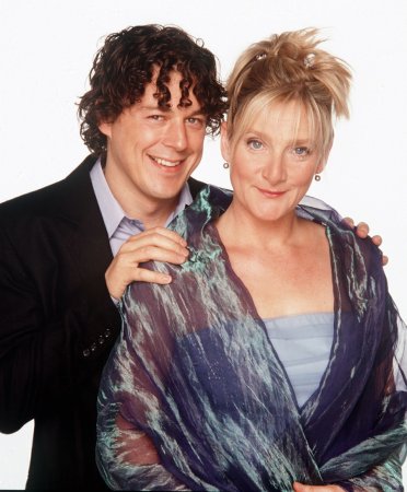 Photo Alan Davies, Lesley Sharp