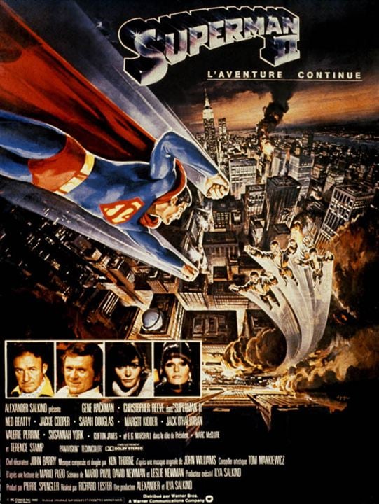 Superman II : Affiche Christopher Reeve