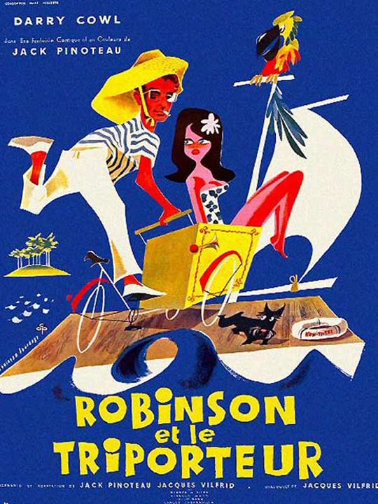 Robinson et le triporteur : Affiche