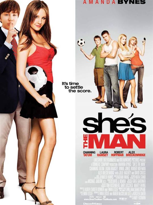 She's the Man : Affiche Andy Fickman