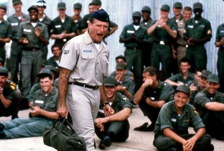 Good Morning, Vietnam : Photo Robin Williams, Barry Levinson