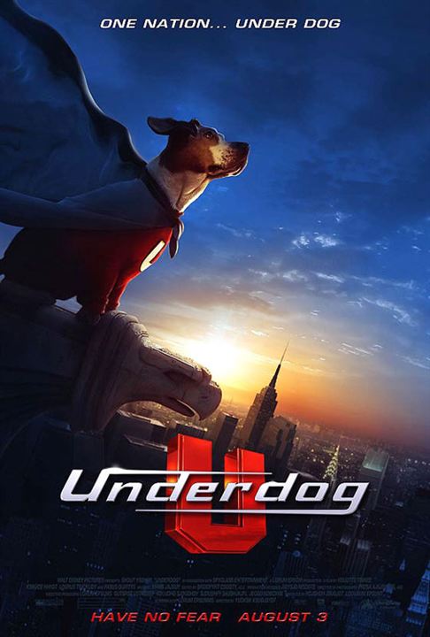Underdog, chien volant non identifié : Affiche Frederik Du Chau