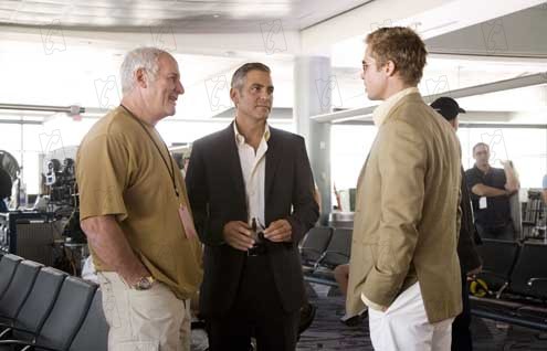 Ocean's 13 : Photo Steven Soderbergh, Brad Pitt, George Clooney, Jerry Weintraub