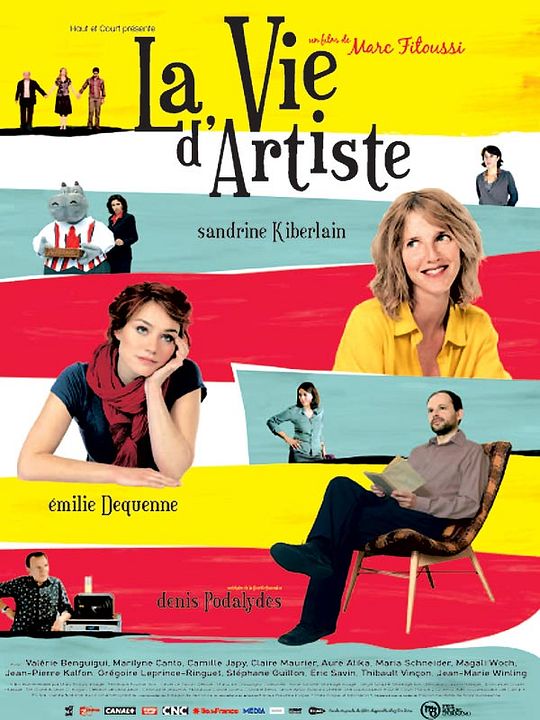 La Vie d'artiste : Affiche Marc Fitoussi