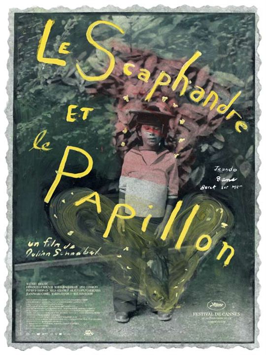 Le scaphandre et le papillon : Affiche