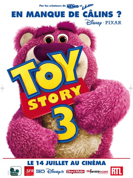 Toy Story 3 : Affiche Lee Unkrich