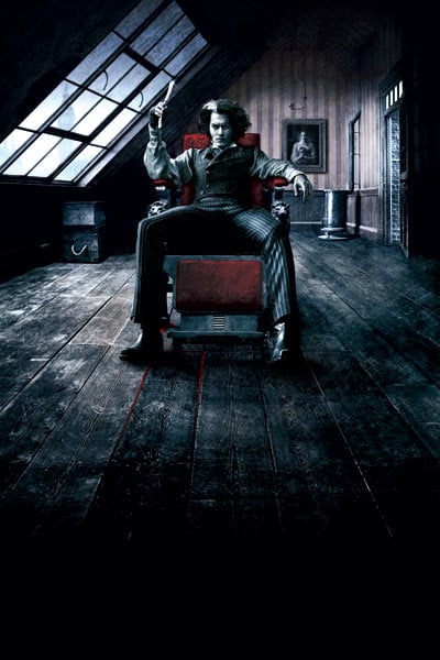 Sweeney Todd, le diabolique barbier de Fleet Street : Photo Johnny Depp