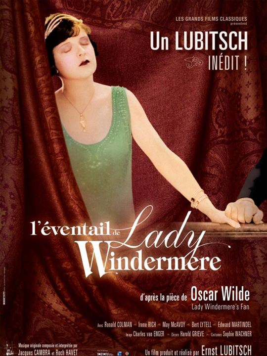 L'Eventail de Lady Windermere : Affiche May McAvoy