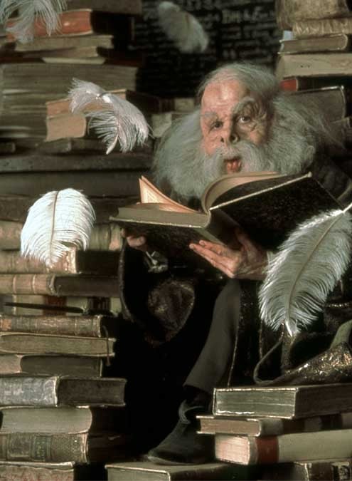 Harry Potter à l'école des sorciers : Photo Warwick Davis, Chris Columbus