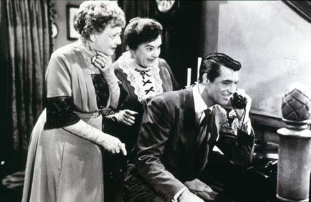 Arsenic et Vieilles Dentelles : Photo Frank Capra, Josephine Hull, Jean Adair, Cary Grant