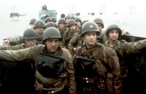 Il faut sauver le soldat Ryan : Photo Steven Spielberg, Tom Sizemore, Tom Hanks