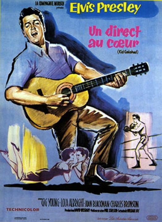 Un Direct au coeur : Affiche Phil Karlson, Elvis Presley