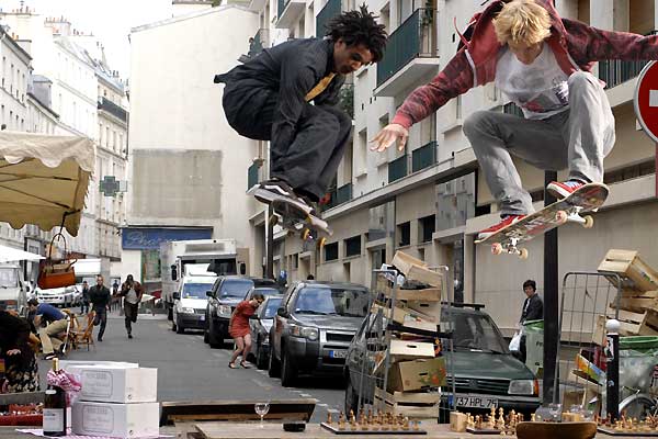 Skate or Die : Photo Miguel Courtois Paternina, Mickey Mahut, Idriss Diop