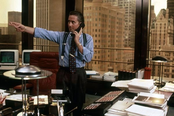 Wall Street : Photo Michael Douglas, Oliver Stone